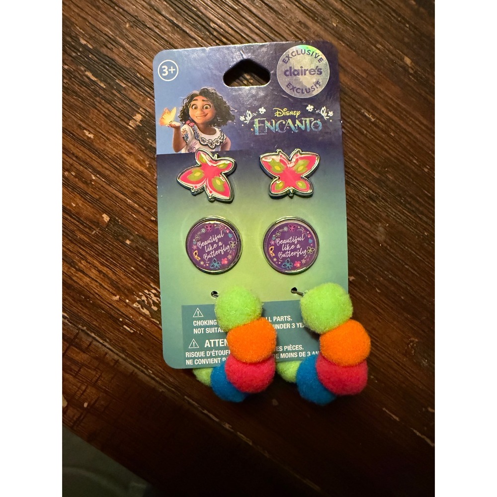 Claire's Encanto Earrings and Pom Pom set Claire's Exclusive